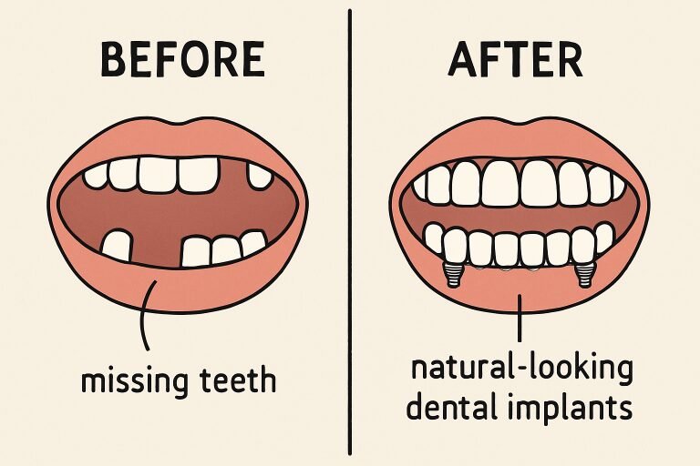 Full-Mouth Dental Implants