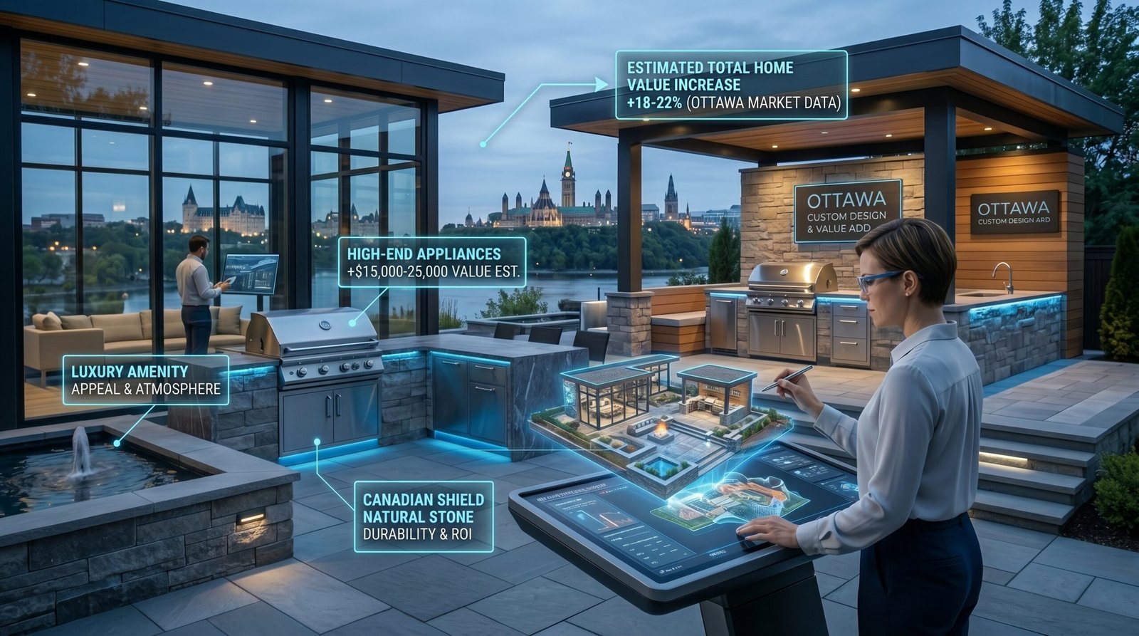 How Custom Outdoor Features Can Increase the Value of Your Ottawa Home