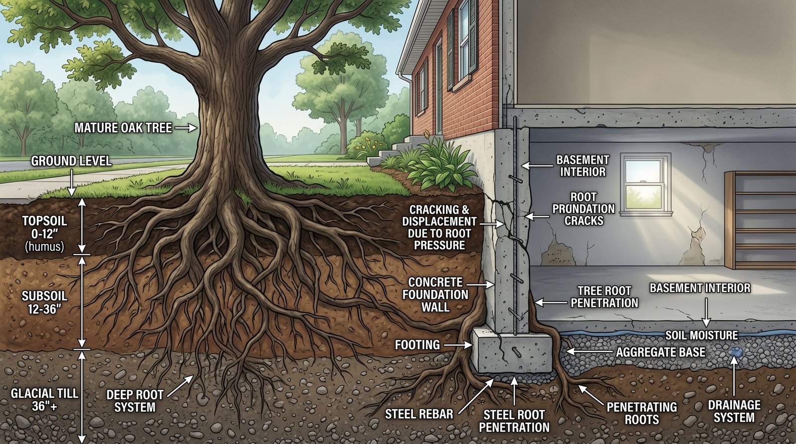 Tree Roots and Foundations: What Homeowners Need to Know